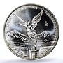 Mexico 1 onza Libertad Angel of Independence KM-639 MS 67 PCGS silver coin 2005