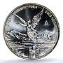 Mexico 1 onza Libertad Angel of Independence KM-639 MS 67 PCGS silver coin 2003