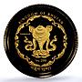 Bhutan 200 ngultrum Buddha Cambodia Angkor Wat KM-208 PR 70 PCGS gold coin 2010