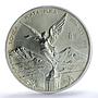 Mexico 1 onza Libertad Angel of Independence KM-613 MS 64 PCGS silver coin 1996