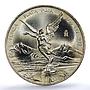 Mexico 1 onza Libertad Angel of Independence KM-613 MS 66 PCGS silver coin 1996