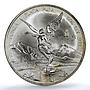 Mexico 1 onza Libertad Angel of Independence KM-613 MS 66 PCGS silver coin 1996