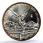 Mexico 1 onza Libertad Angel of Independence KM-639 MS 66 PCGS silver coin 2003