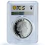 New Zealand 1 dollar Space Pioneers Moon Planet Earth PR70 PCGS silver coin 2019