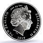 New Zealand 1 dollar Space Pioneers Moon Planet Earth PR70 PCGS silver coin 2019