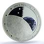 New Zealand 1 dollar Space Pioneers Moon Planet Earth PR70 PCGS silver coin 2019