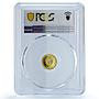 Belarus 10 roubles Ballet Ballerina KM-129 Culture Art PR 69 PCGS gold coin 2005