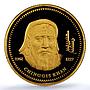 Mongolia 500 togrog Chinggis Khan History PR 69 PCGS gold coin 2003