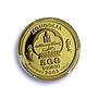 Mongolia 500 togrog Chinggis Khan History PR 69 PCGS gold coin 2003