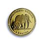 Malawi 5 kwacha Elephant African Wildlife Fauna PR 70 PCGS gold coin 2004