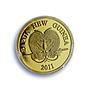 Papua New Guinea 5 kina Paradise Bird KM-58 Fauna PR 70 PCGS gold coin 2011