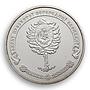 Ukraine 5 hryvnia Yeletskyi Holy Dormition Cloister church icon nickel coin 2012