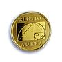 Lithuania 10 litu Sectio Aurea Golden Section KM-160 PR 69 PCGS gold coin 2007
