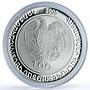 Armenia 100 dram Sahak Partev Alphabet KM-124 History proof silver coin 2005
