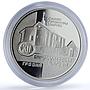Belarus 20 roubles Boris Gleb Church Grodno KM-66 Architecture silver coin 1999