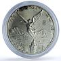 Mexico 1 onza Libertad Angel of Independence KM-613 Bullion silver coin 1996