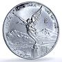 Mexico 1 onza Libertad Angel of Independence KM-613 Bullion silver coin 1996