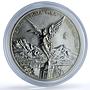 Mexico 1 onza Libertad Angel of Independence KM-613 Bullion silver coin 1998