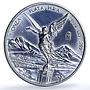 Mexico 1 onza Libertad Angel of Independence KM-613 Bullion silver coin 1998