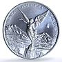 Mexico 1 onza Libertad Angel of Independence KM-639 Bullion silver coin 2004