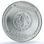 Mexico 5 pesos Bajorrelieve Tajin KM-569 Precolombina Veracruz silver coin 1993