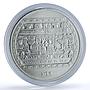 Mexico 5 pesos Bajorrelieve Tajin KM-569 Precolombina Veracruz silver coin 1993