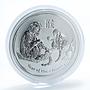 Australia 1 dollar Year of the Monkey Lunar Calendar Series ІI silver coin 2016