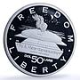 Marshall Islands 50 dollars Kennedy New Generation KM-279 proof silver coin 1995