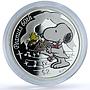 Niue 2 dollars x 3 Set Peanuts Snoopy Anniversary Cartoons Dog silver coins 2010