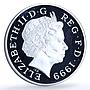 Great Britain 5 pounds Princess Diana Wales KM-997a proof silver coin 1999
