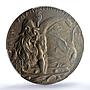 Germany Empire SMS Mowe Return Kienast-175 WWI Two Fish MS 63 bronze medal 1963
