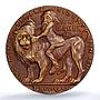 Germany Empire Kurt Eisner Bavaria Kienast-214 MS 64 PCGS bronze medal 1918
