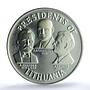 Lithuania Presidents Restoration Horseman SP 66 PCGS silver medal 1918 - 1968 FM