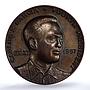 Philippines Carlos Garsia Malaya Visit Honeycutt-535 MS 62 bronzed medal 1961