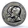 Germany Weimar Hunefeld Kohl Bremen Kienast-393 Plane UNC PCGS silver medal 1928
