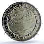 Germany Transatlantic Flight Bremen Kaiser-927 Plane SP 65 PCGS Ag medal 1928