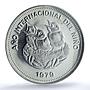 Costa Rica 100 colones Year of the Child KM-206 Bird MS 66 PCGS silver coin 1979