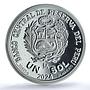 Peru 1 sol Battle of Junin KM-444 Military Monument PR 67 PCGS silver coin 2024