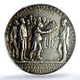 Germany Weimar Versailles Treaty WWI Kienast-225 SP 62 PCGS silver medal 1919