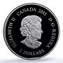 Canada 3 dollars August Peridot Birthstones PR 70 PCGS silver coin 2011