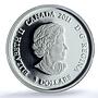 Canada 3 dollars July Ruby Birthstones PR 69 PCGS silver coin 2011