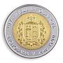 Ukraine 5 hryvnia 75 years of Chernivtsi Oblast region Hutsul bimetal coin 2015