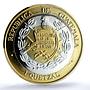 Guatemala 1 quetzal Colibri Pattern RE X-1d.1 Bird PR 64 PCGS trimetal coin 1995