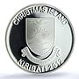 Kiribati 10 dollars Silent Night Christmas Island PR69 PCGS silver coin 2012