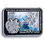 Armenia 100 dram Aivazovsky KM-129 Art Painter Ship proof silver coin 2006