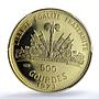 Haiti 500 gourdes Woman with Shell KM-109 PR 65 PCGS gold coin 1973
