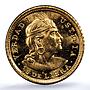 Peru 1/5 libra Republic Trade Coinage KM-210 FR-75 MS 64 PCGS gold coin 1961