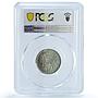 Portugal 50 centavos Second Republic KM-577 MS 64 PCGS NiBrass coin 1940