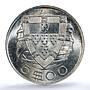 Portugal 5 escudos Second Republic KM-581 Ship MS 64 PCGS silver coin 1940