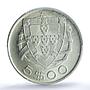 Portugal 5 escudos Second Republic KM-581 Ship MS 64 PCGS silver coin 1940